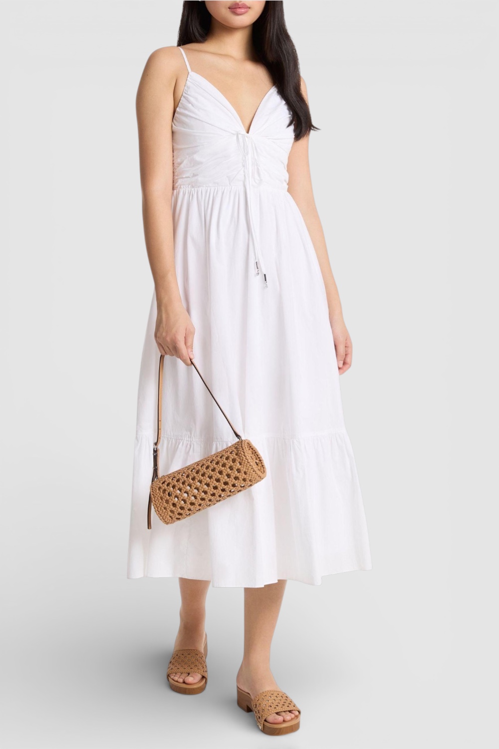 תמונת כל הלוק של שמלת מידי